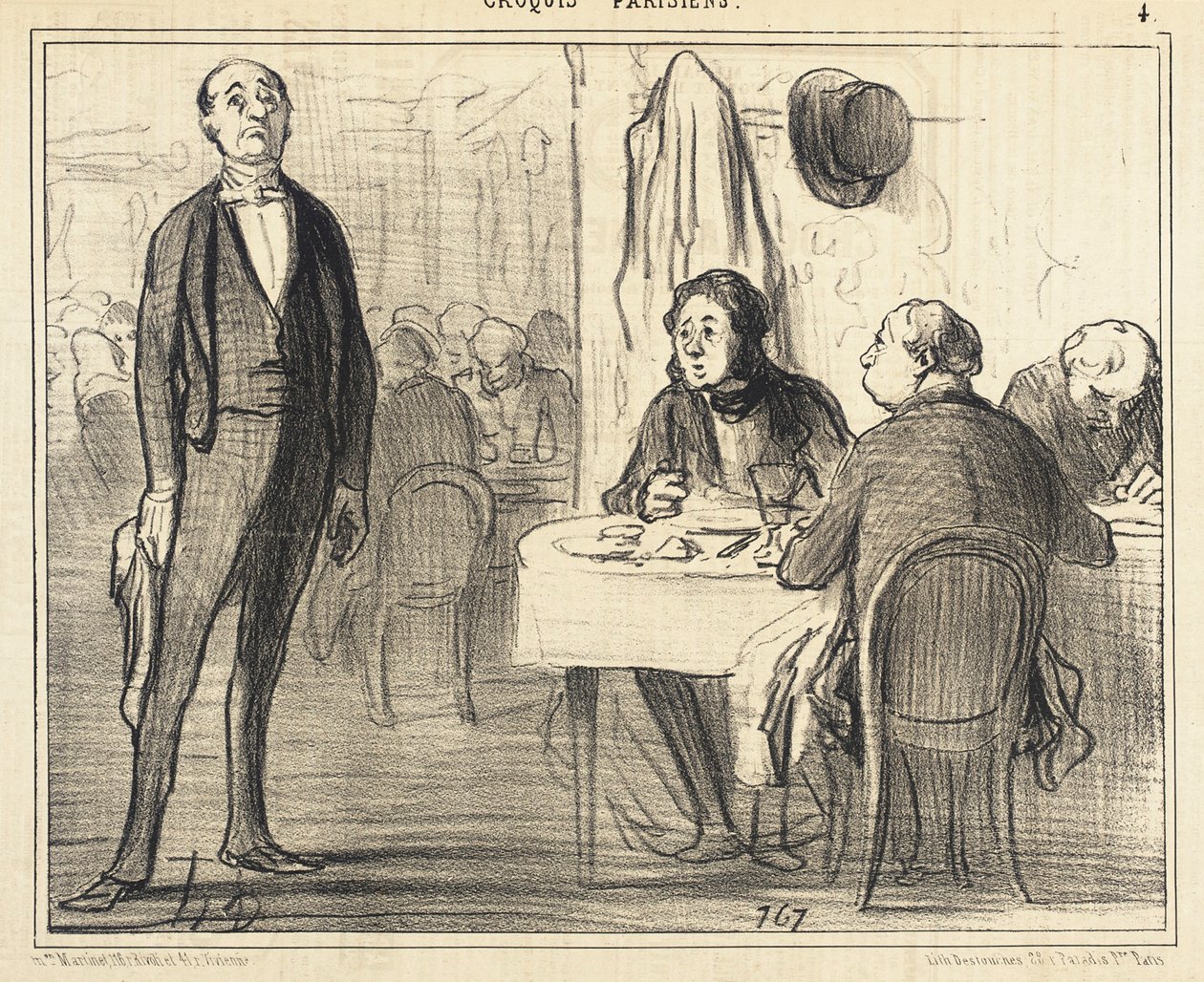 Ist es der Junge... von Honoré Daumier