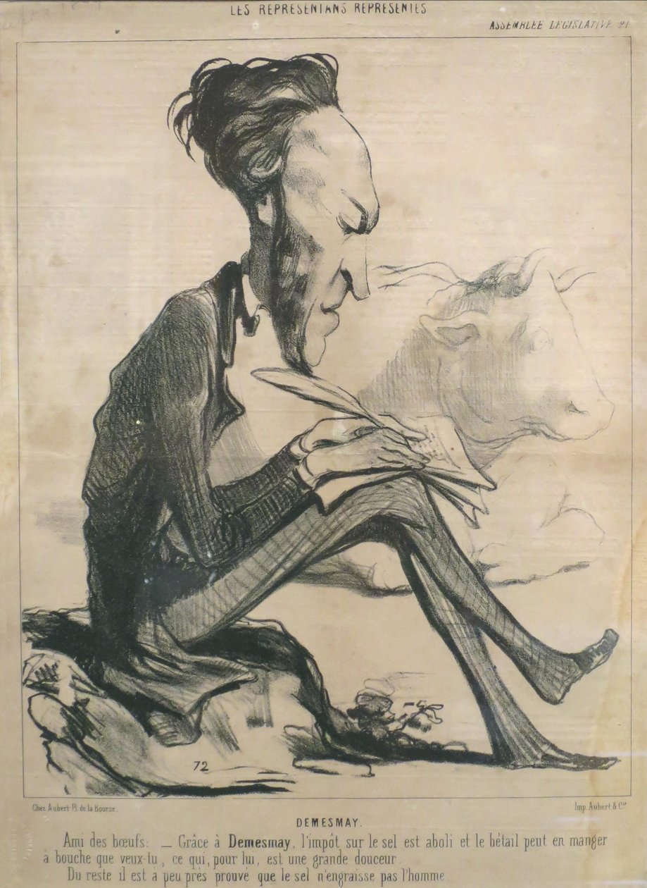 Ph. Auguste Demesmay von Honoré Daumier