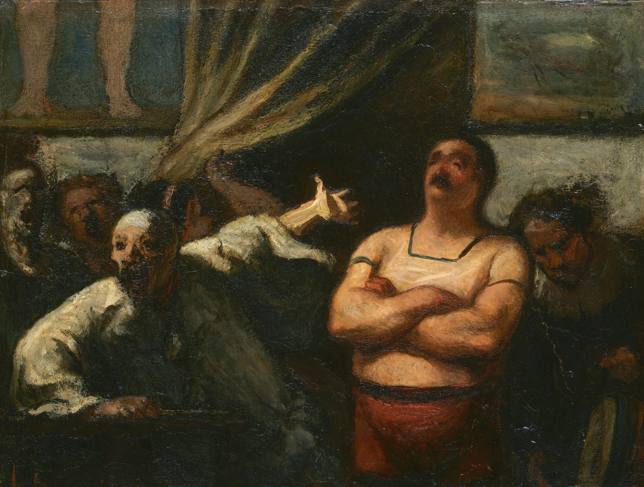 Der starke Mann von Honoré Daumier