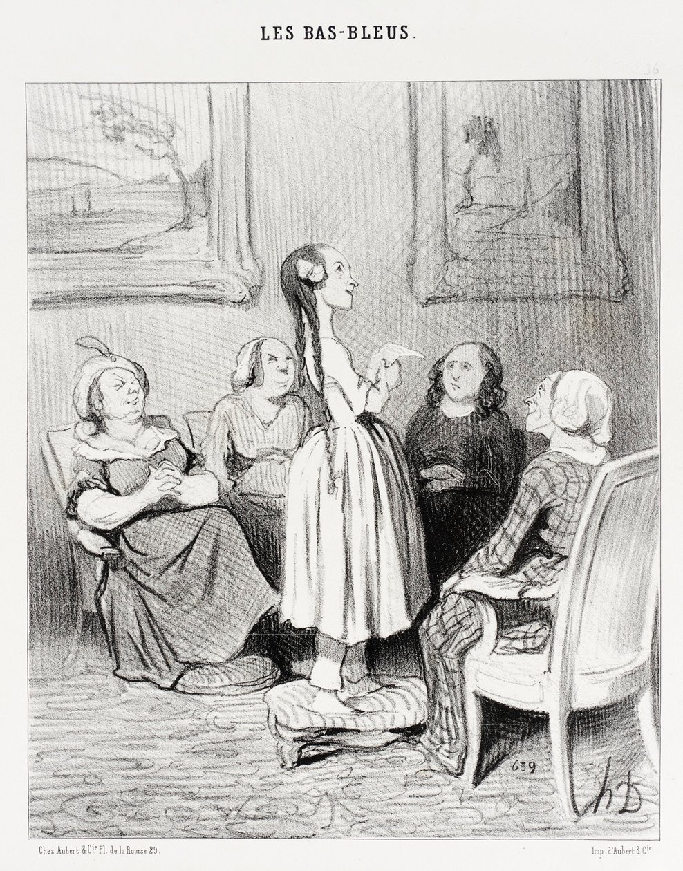 ...dussent-ils me maudire von Honoré Daumier