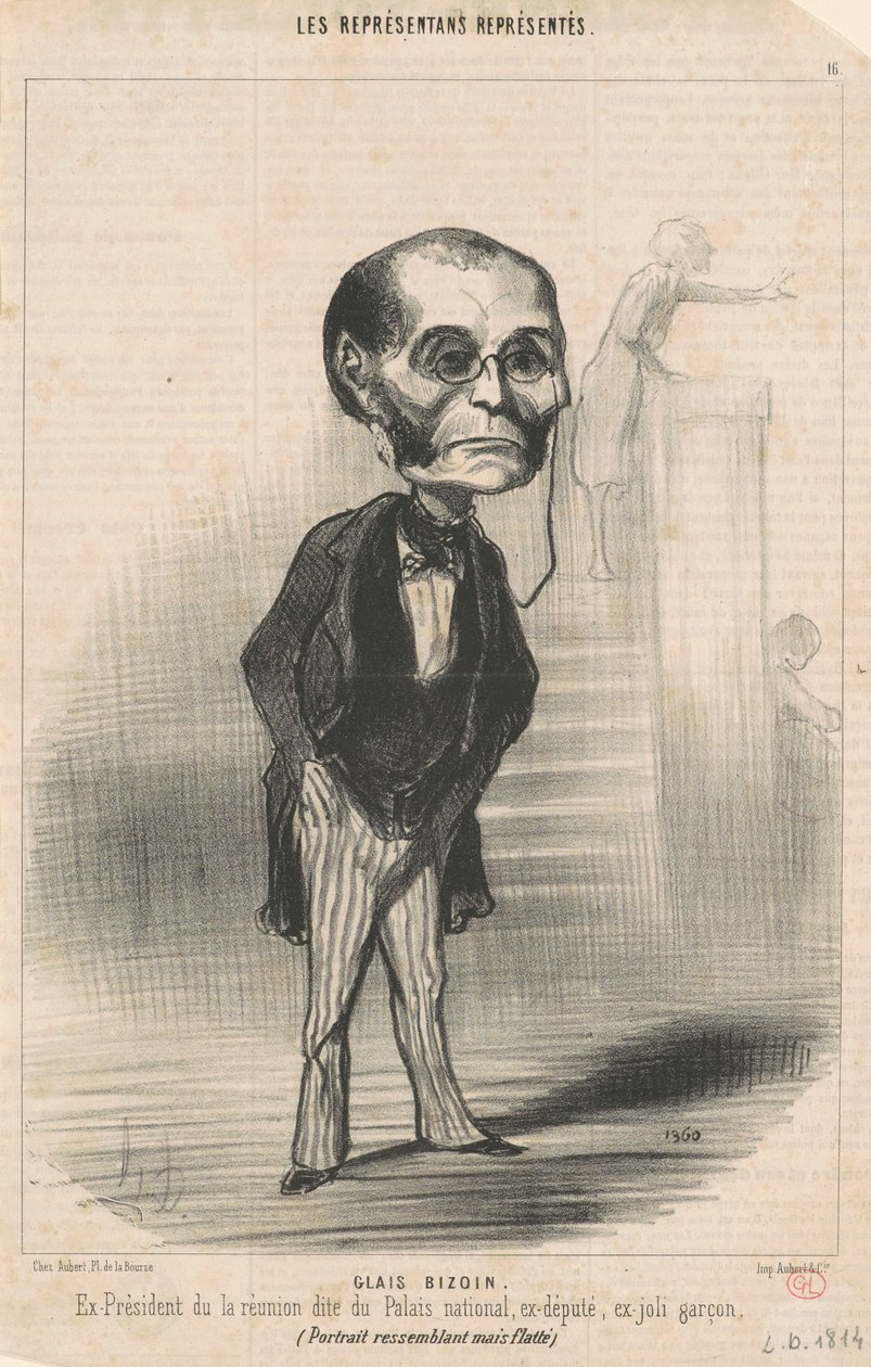 A.O. Glais-Bizoin von Honoré Daumier