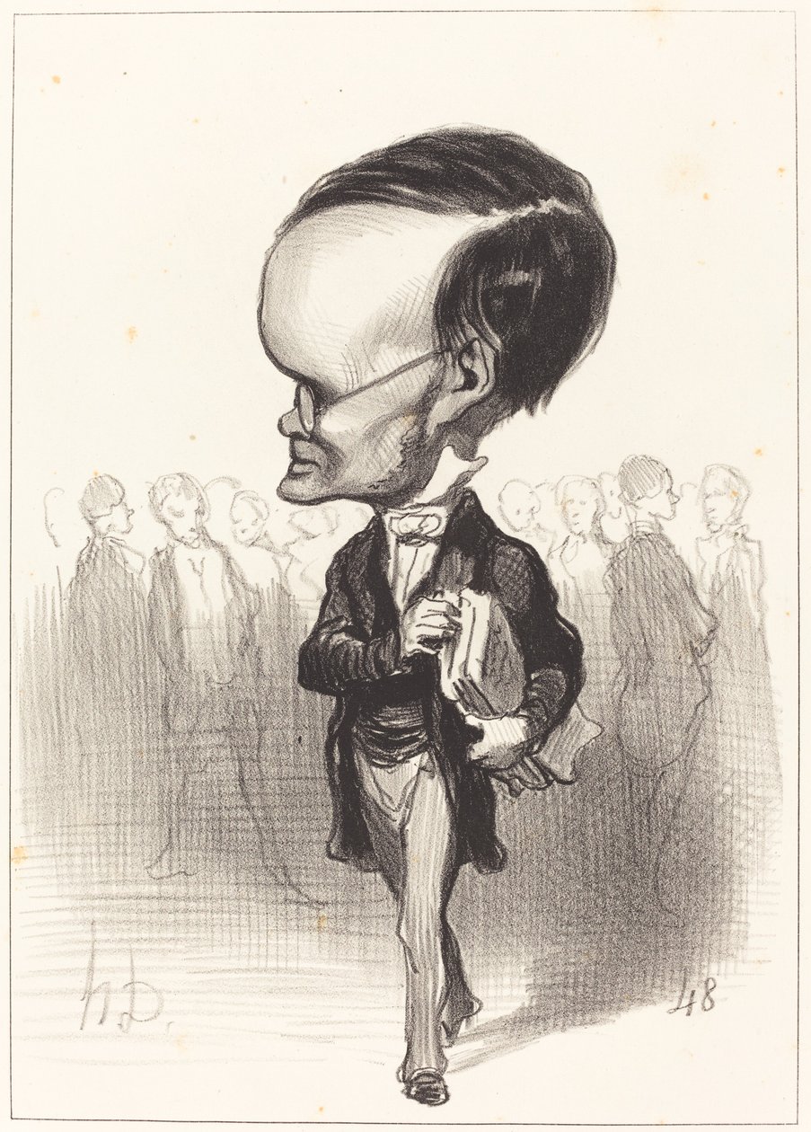 Arm. Jacques Lherbette von Honoré Daumier