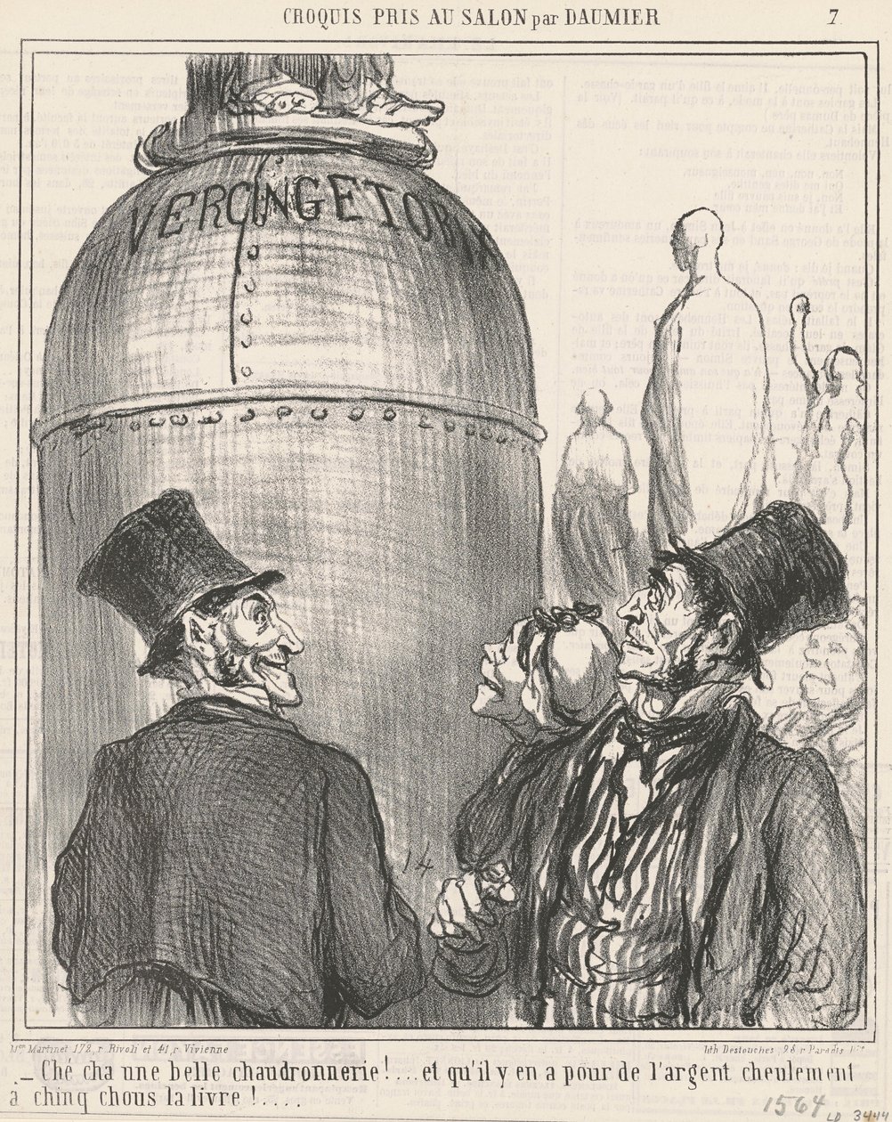 Das ist eine schöne Kesselschmiede! von Honoré Daumier