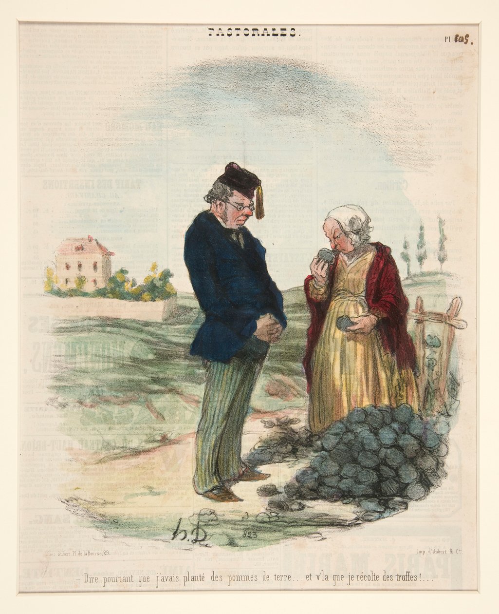 Doch zu sagen, dass ich von Honoré Daumier