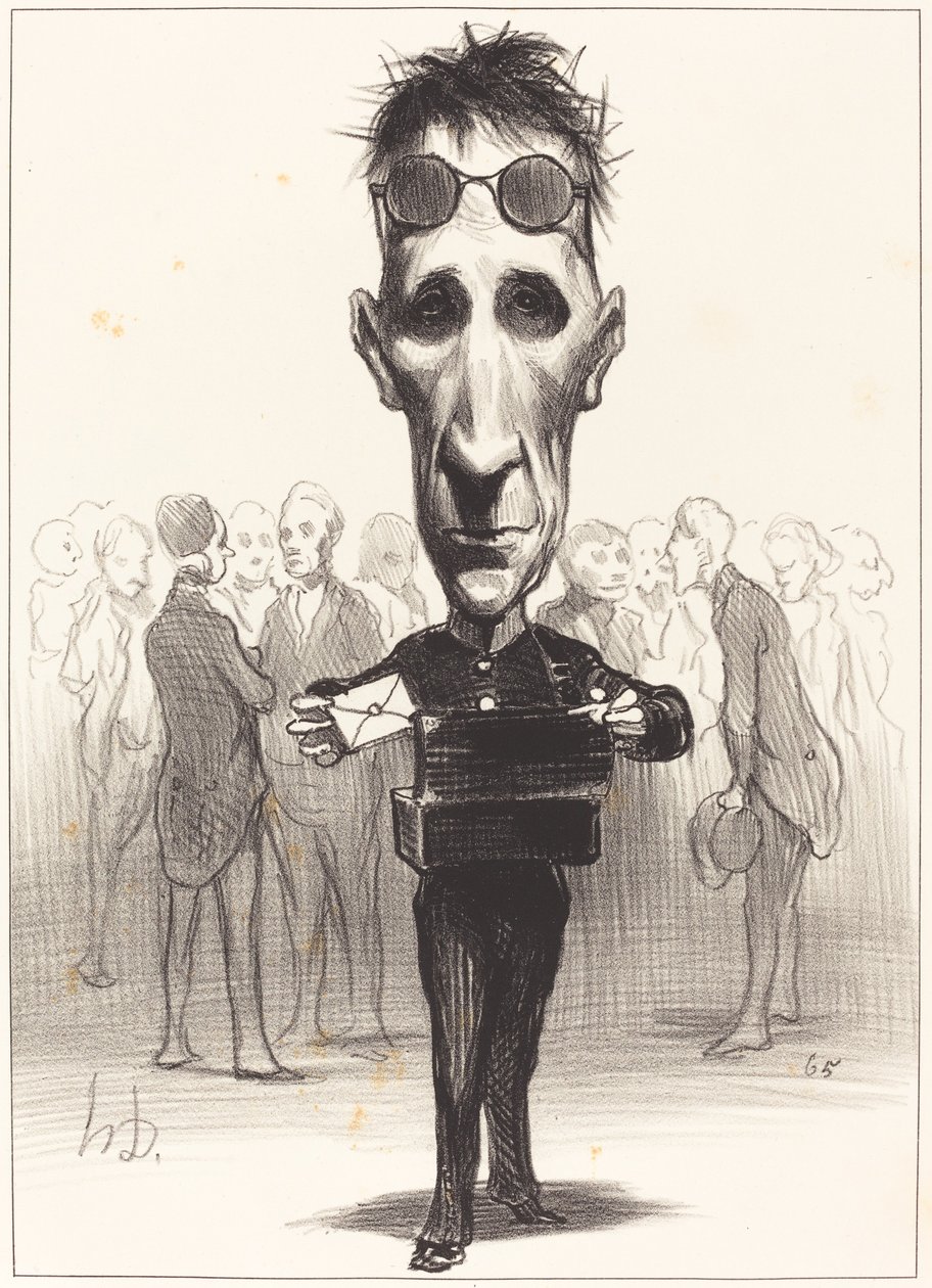 Félix Saint-Priest von Honoré Daumier