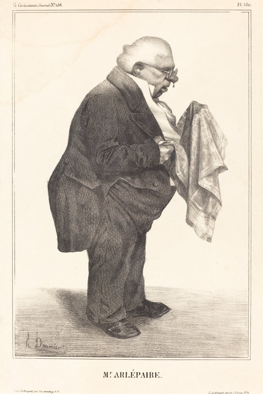 Harlé père von Honoré Daumier
