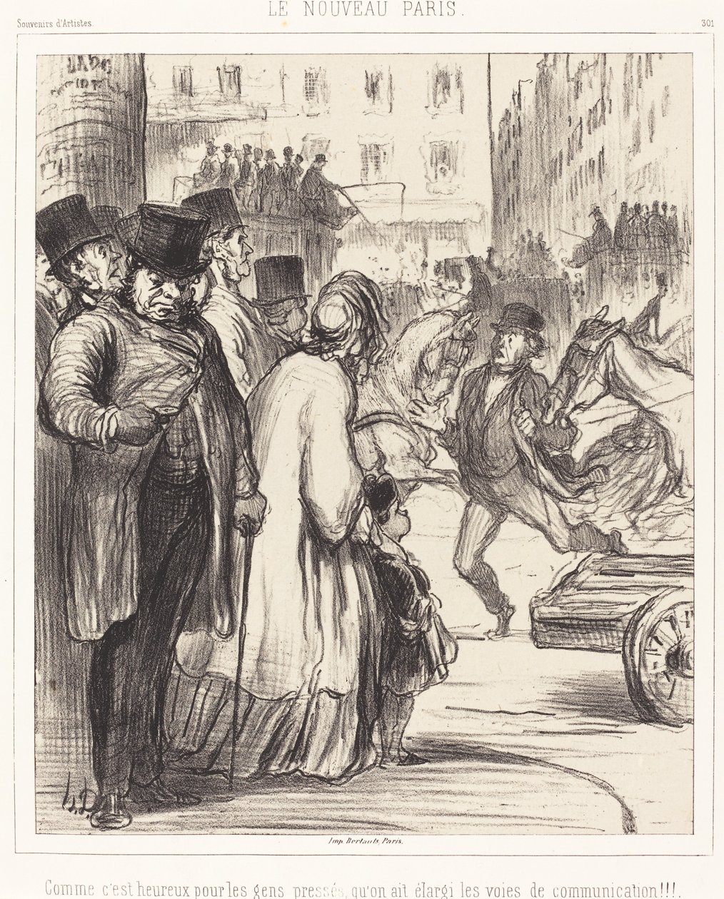 Das neue Paris von Honoré Daumier