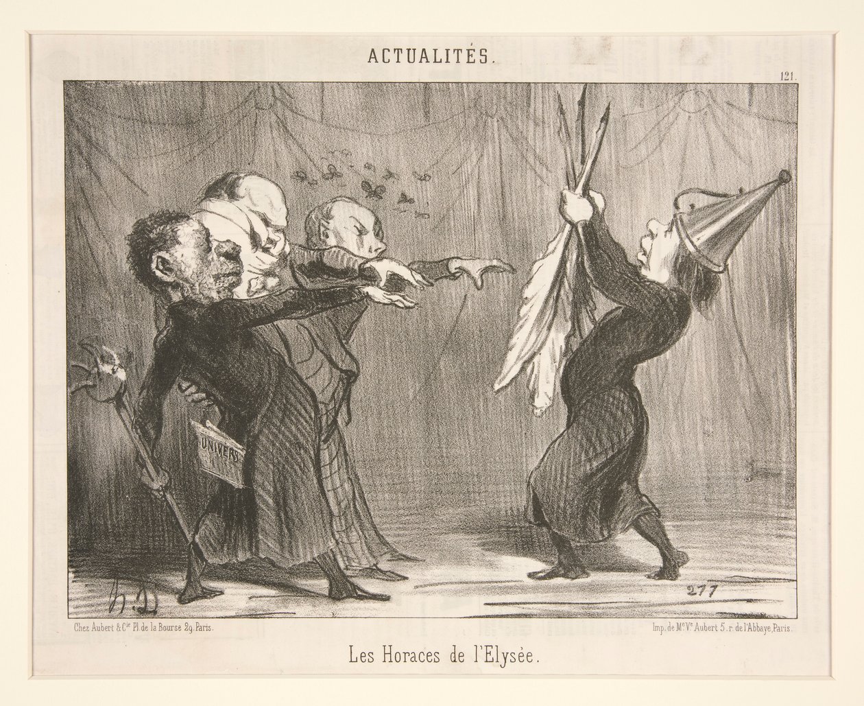 Les Horaces de l von Honoré Daumier