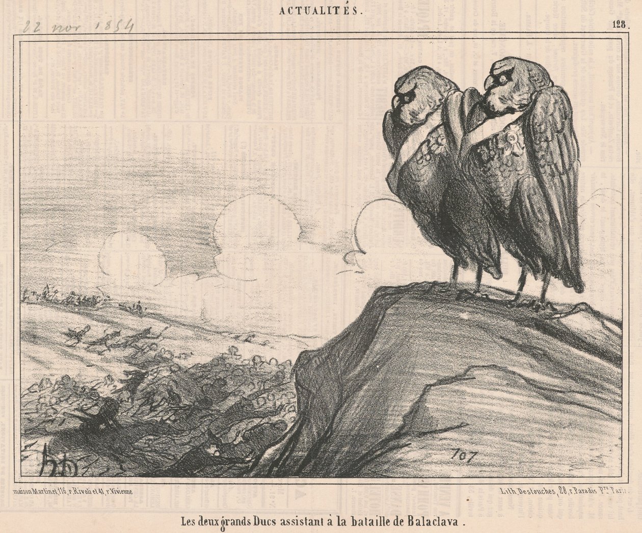 Die zwei Großherzöge ... von Honoré Daumier