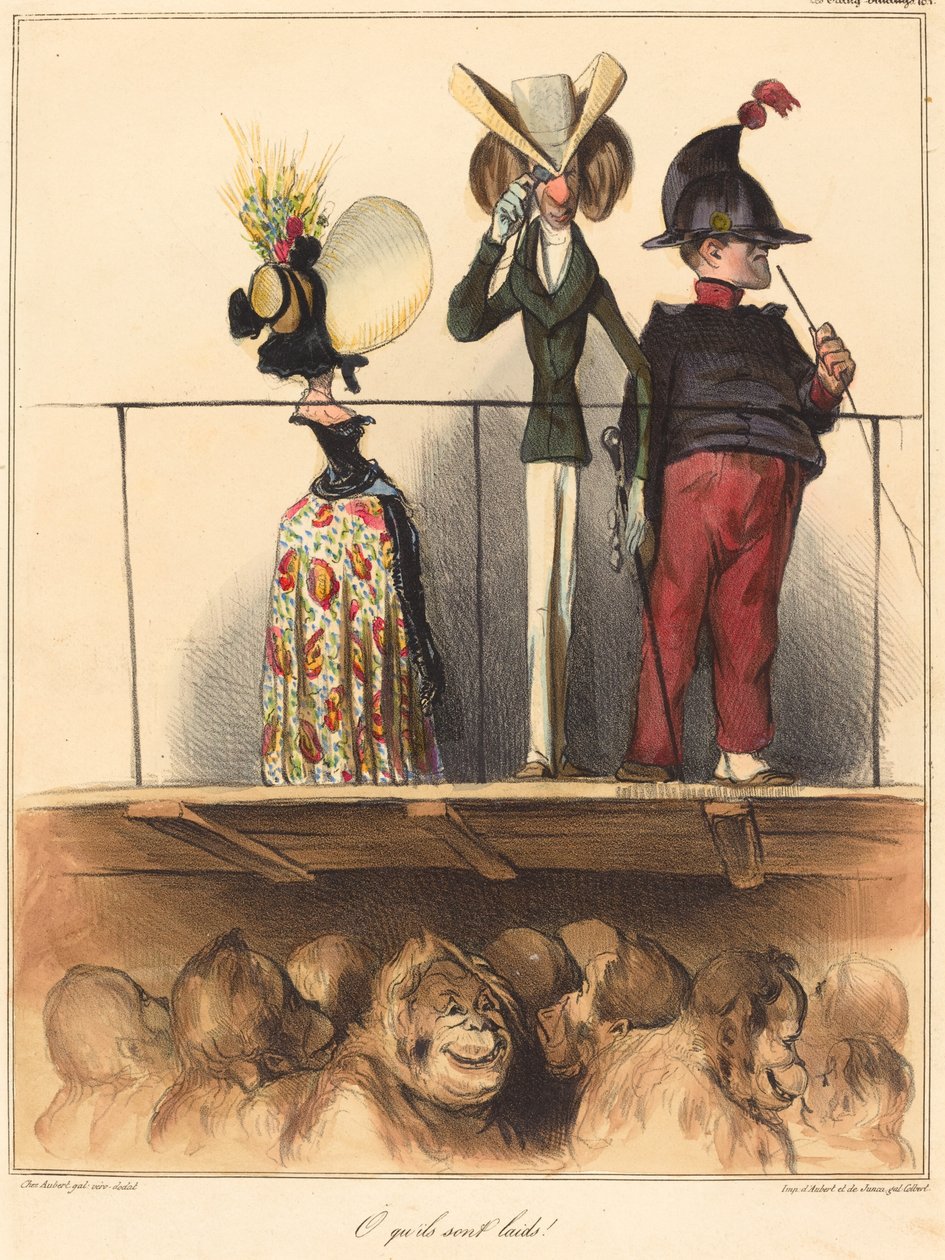 Oh, wie hässlich sie sind! von Honoré Daumier