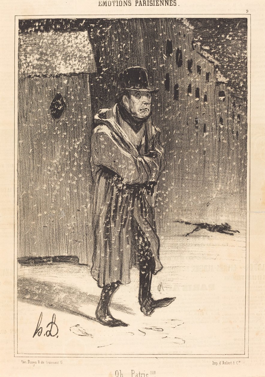 Oh Heimat!!! von Honoré Daumier