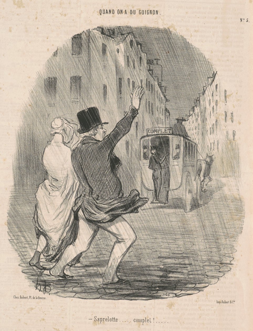 Saprelotte ... Complet! ... von Honoré Daumier