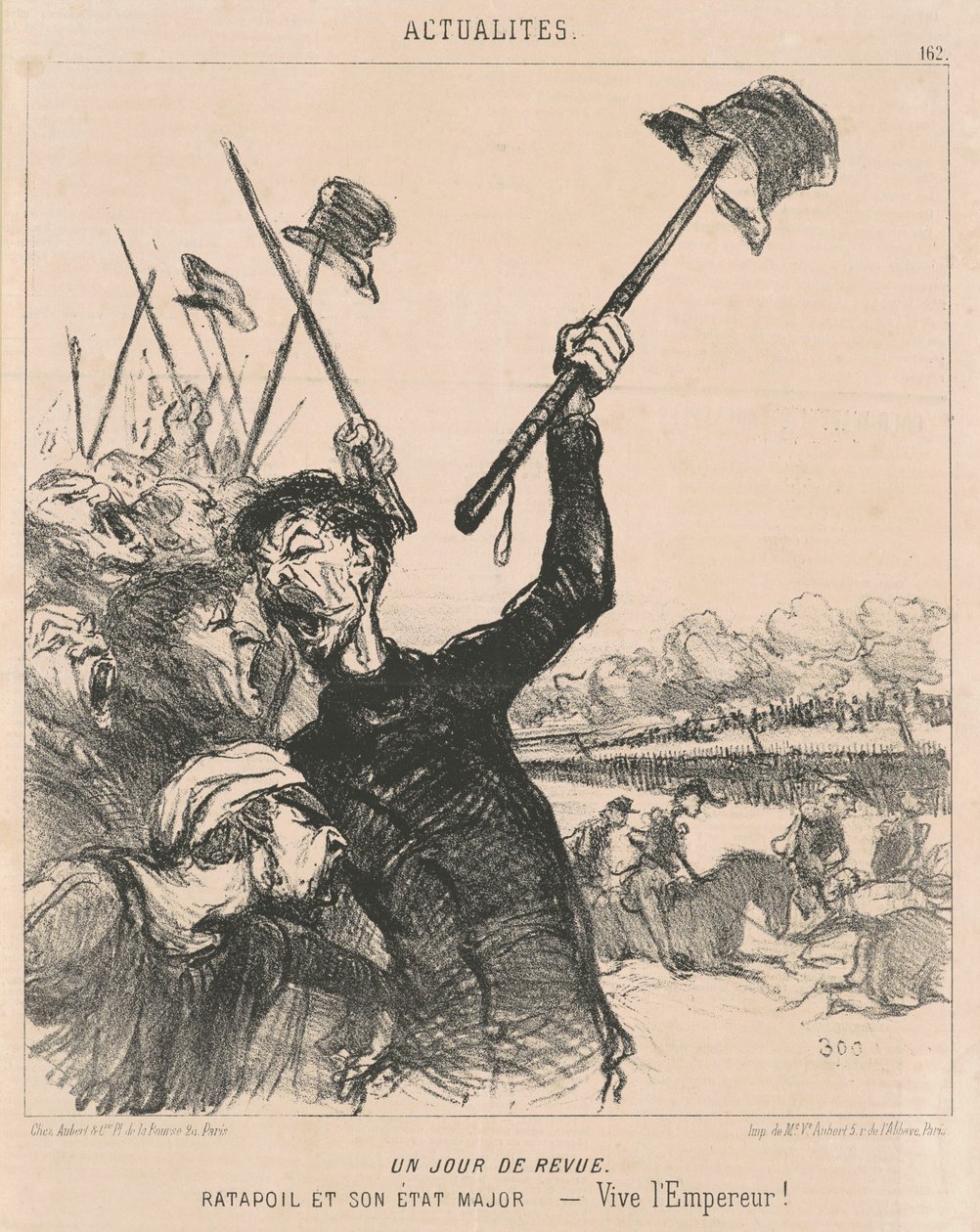 Ein Tag der Überprüfung von Honoré Daumier