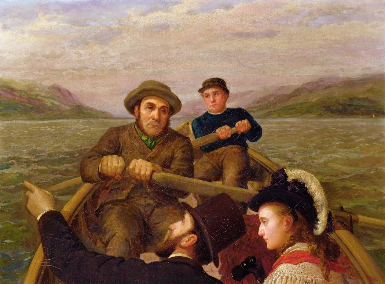 Reise mit dem Ruderboot, 1878 von Horace Petherick
