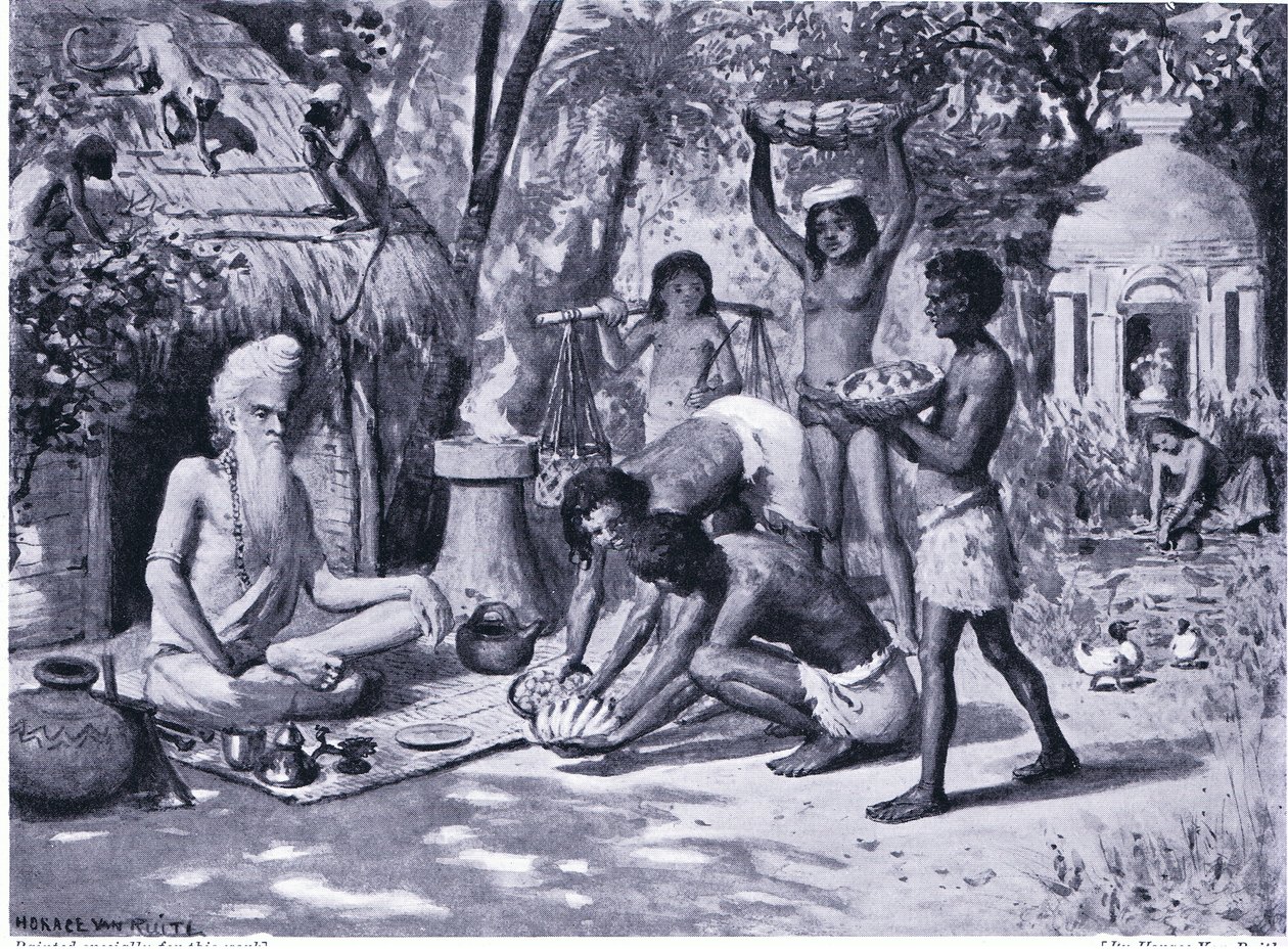Ein Einsiedler in den Zeiten vor den Daten von Horace van Ruith