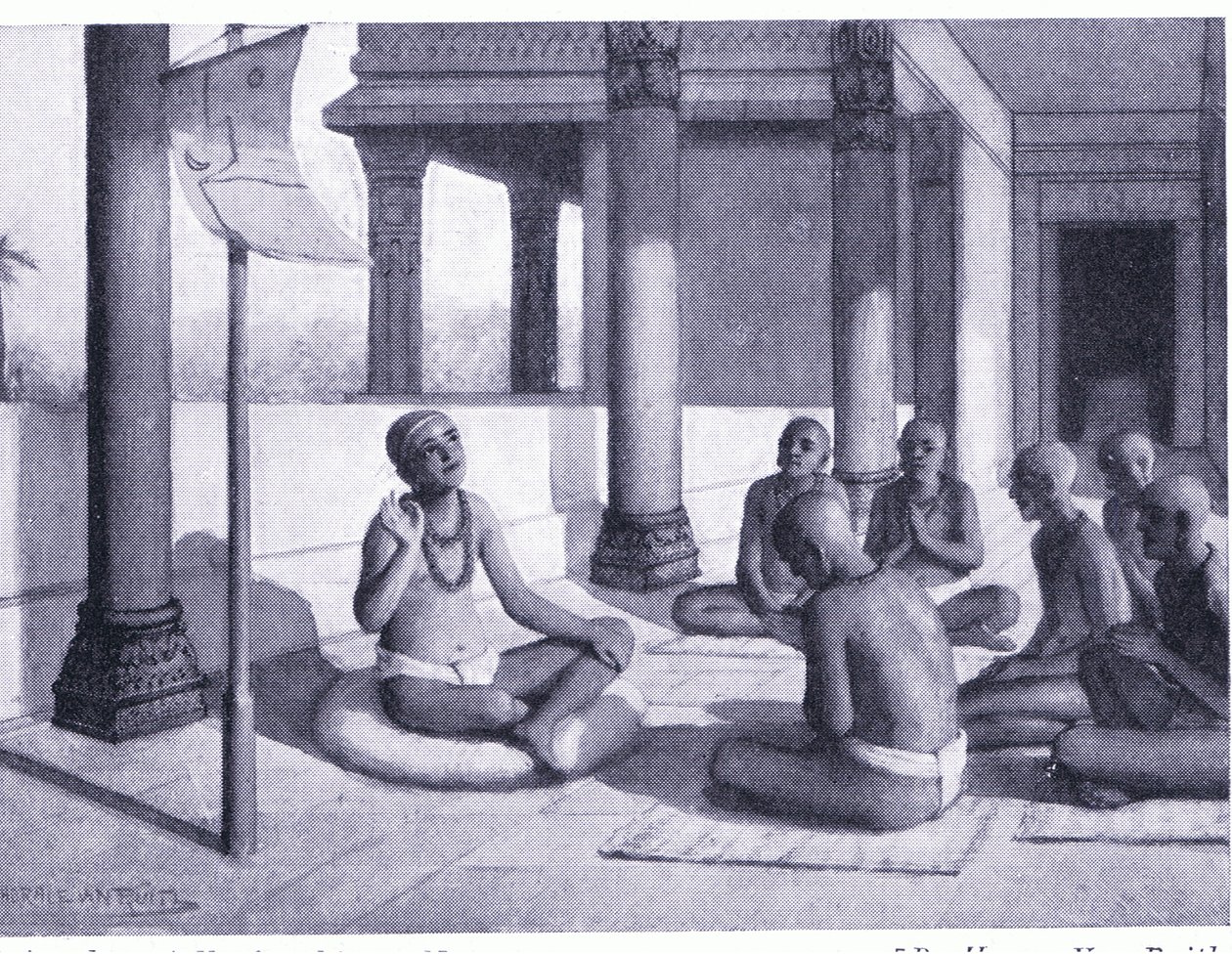 Sankarachaya spricht von einem Gott, 815 n. Chr. von Horace van Ruith