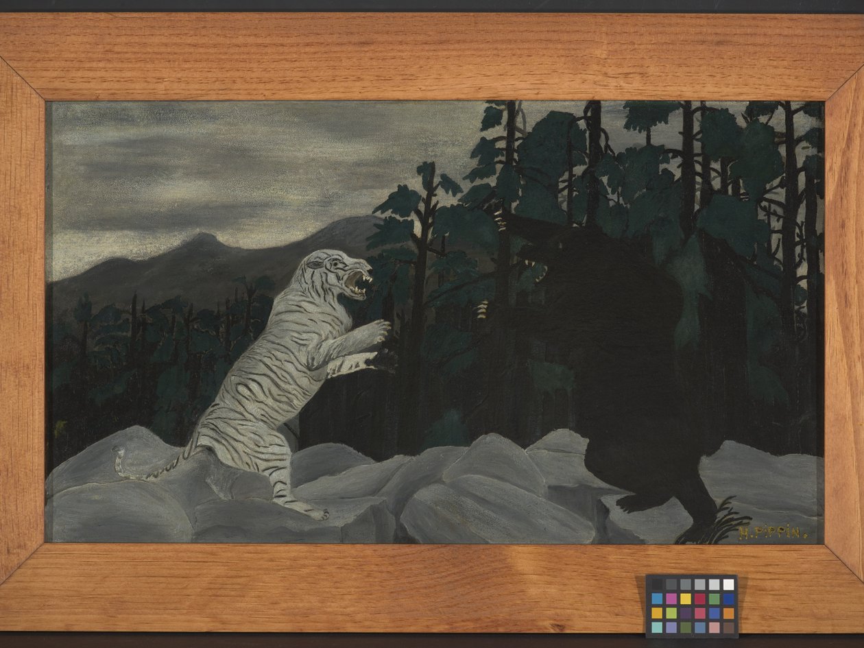 Der Blaue Tiger von Horace Pippin