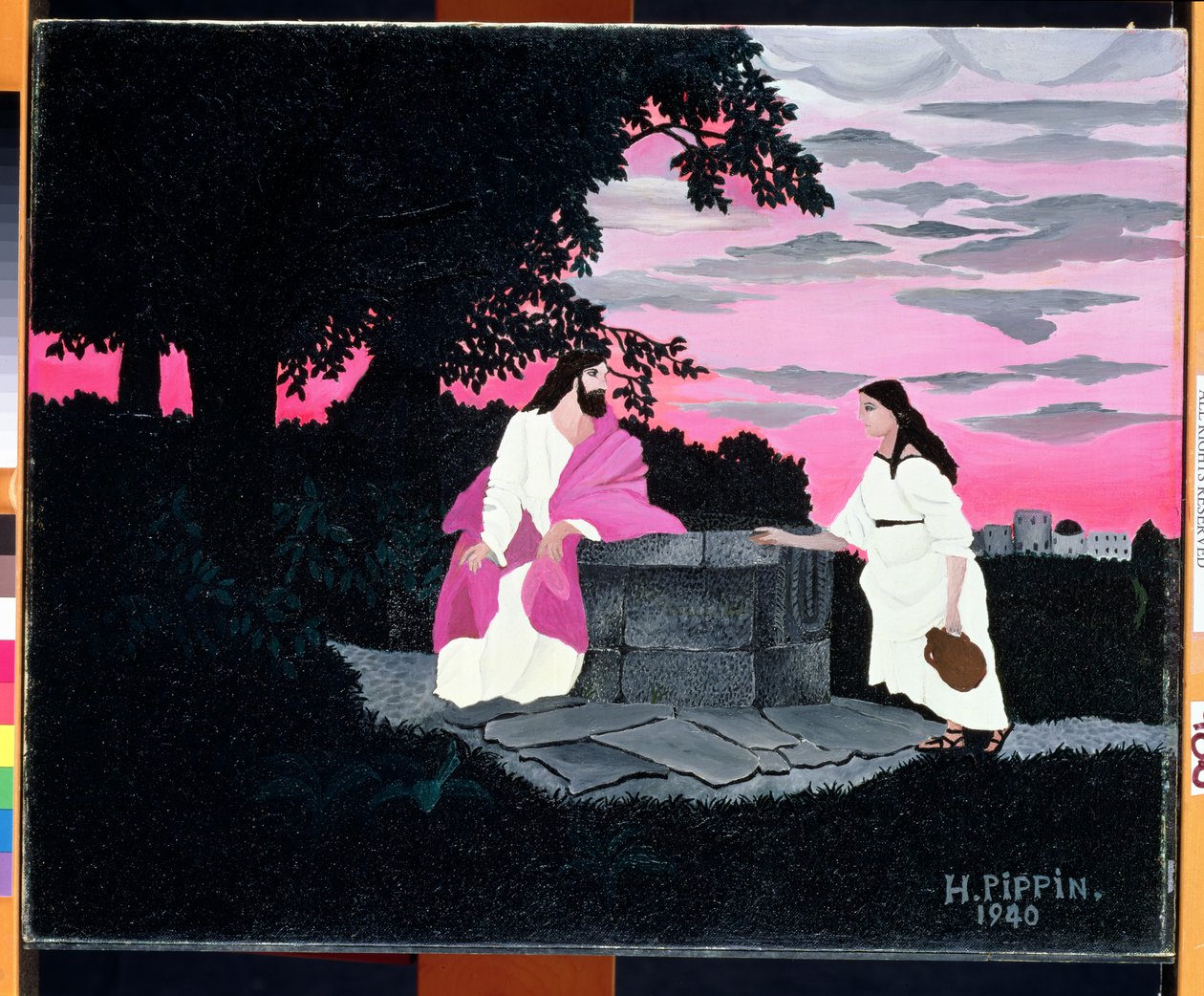 Frau von Samaria von Horace Pippin