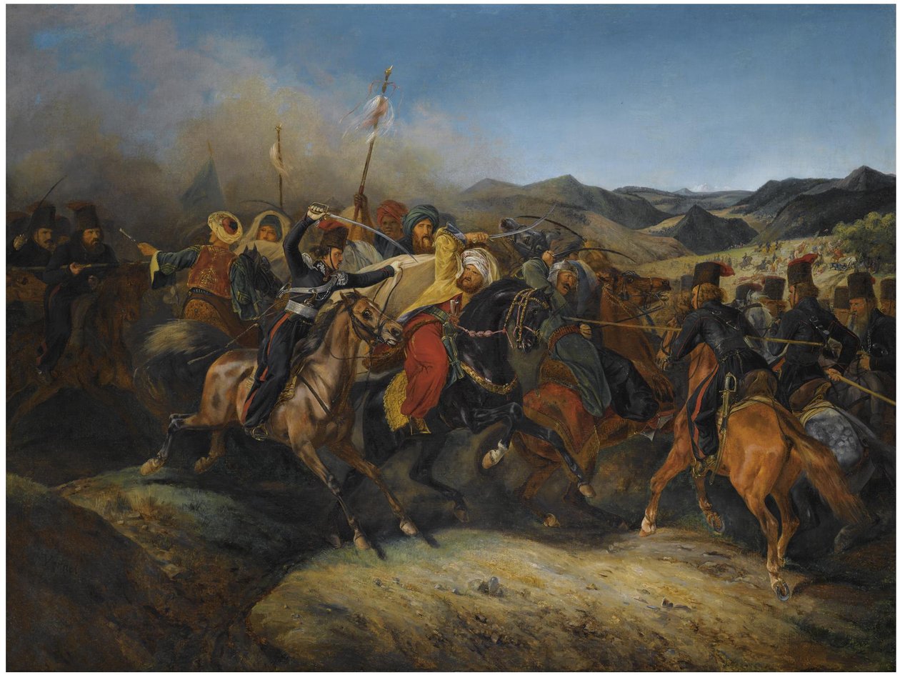 Eine Szene aus dem Russisch-Türkischen Krieg von Horace, Vernet