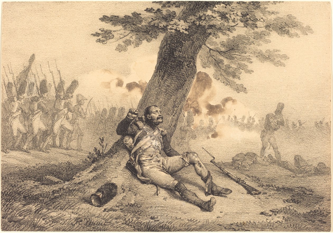 Gredin de Sort!... von Emile Jean Horace Vernet