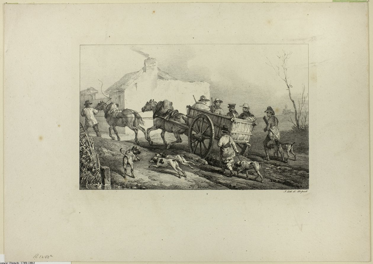 Jäger von Emile Jean Horace Vernet