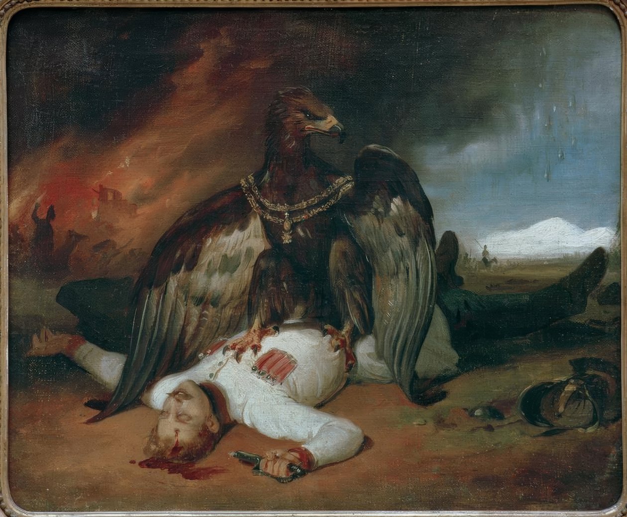 Der polnische Prometheus von Emile Jean Horace Vernet