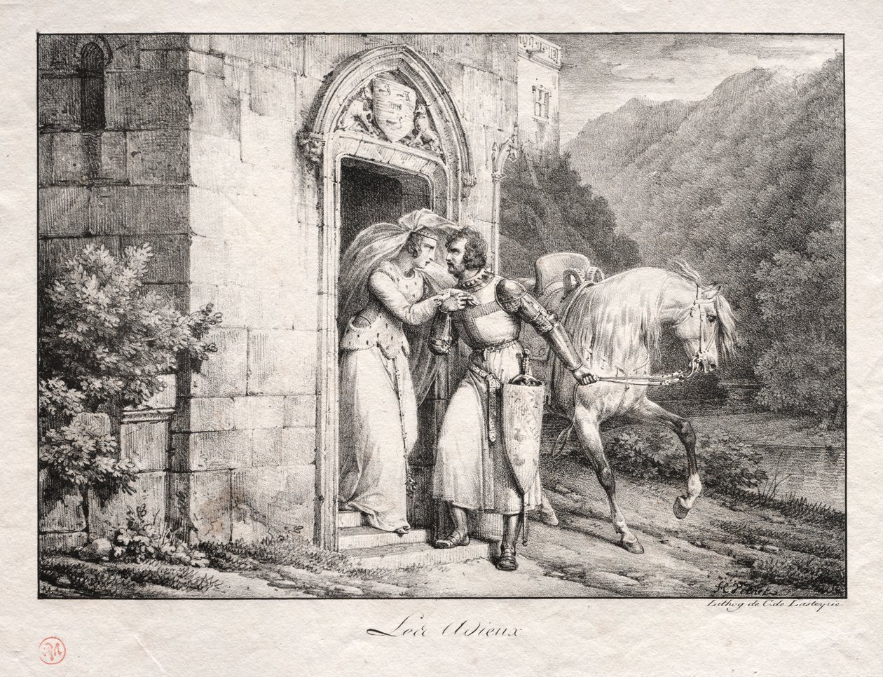 Die Abschiede von Emile Jean Horace Vernet