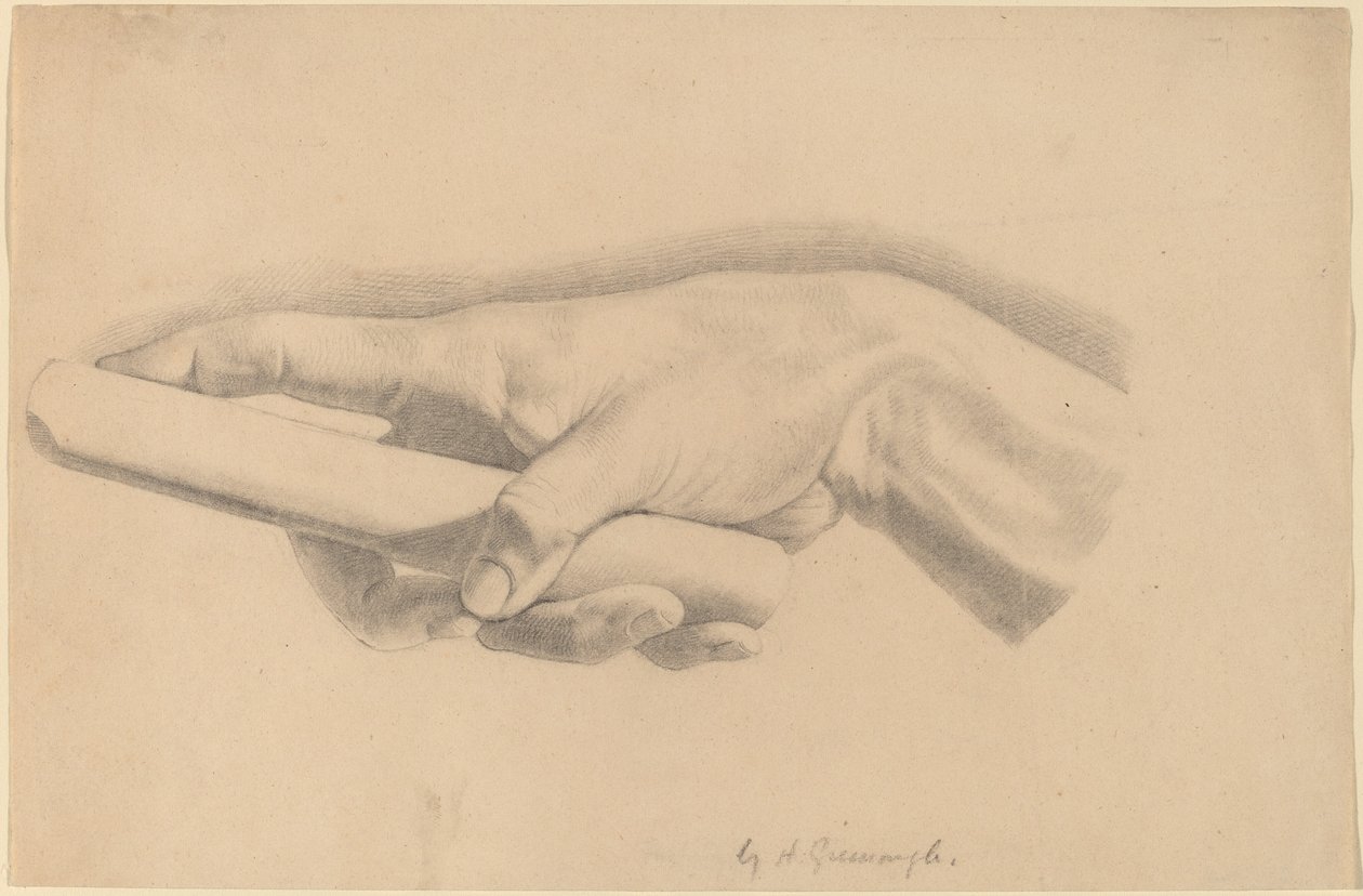 Studie einer Hand von Horatio Greenough