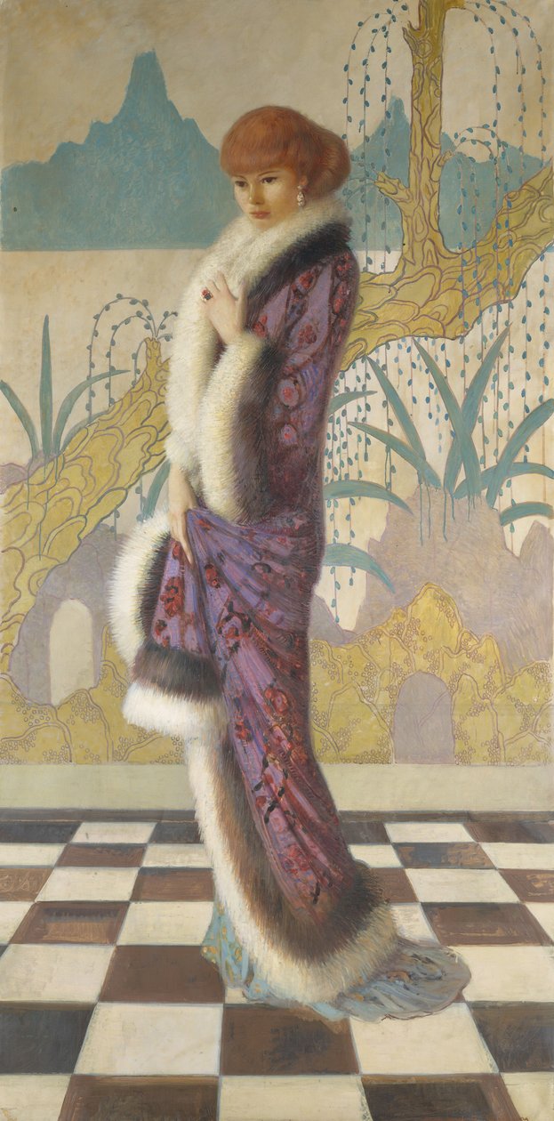 Mrs. Ethel Cushing, ca. 1912-14 von Howard Gardiner Cushing