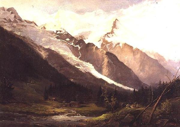 In der Nähe von Chamonix von Howard Gull Stormont