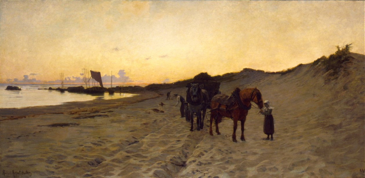 Die Seetangsammler von Howard Russell Butler