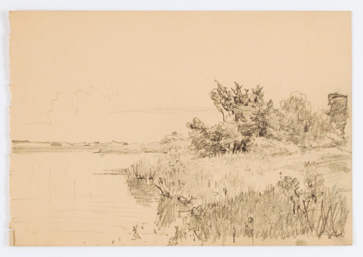 Ohne Titel (Küstenlinie) von Howard Russell Butler
