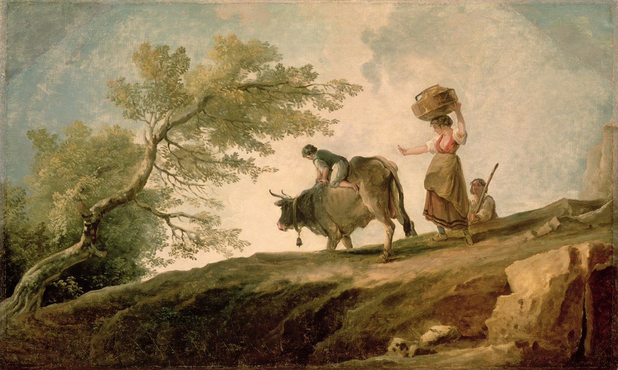 Die Weide von Hubert Robert