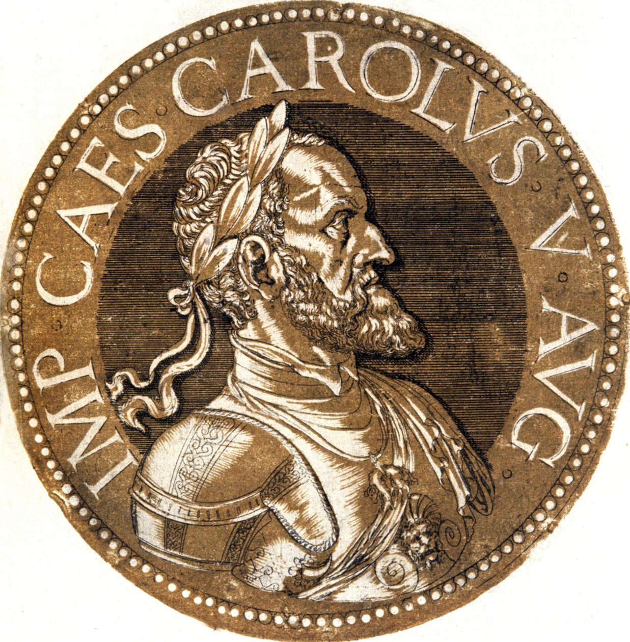 Karl V., Heiliger Römischer Kaiser von Hubert Goltzius
