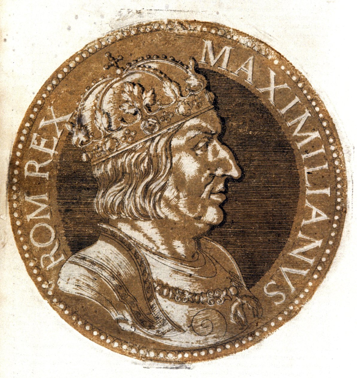 Maximilian I. von Habsburg von Hubert Goltzius