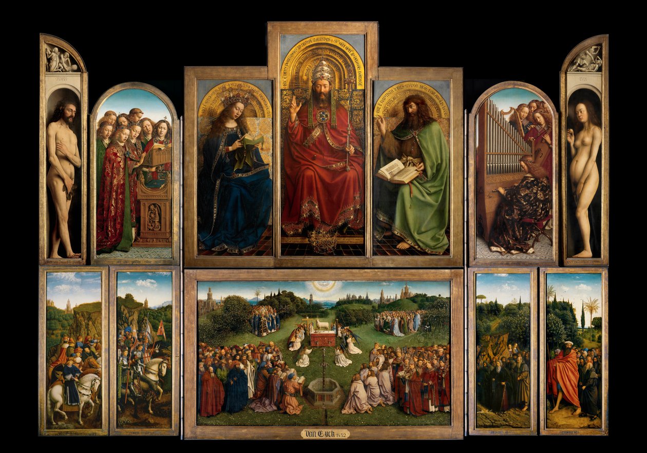 Der Genter Altar von Hubert & Jan van (1390 1441) Eyck