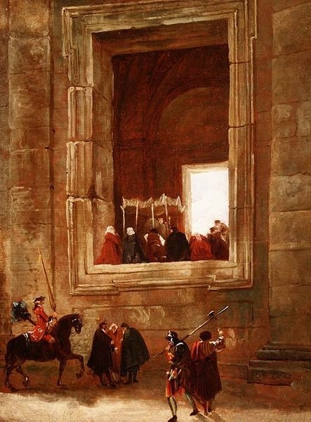 Der Vatikan, Rom von Hubert Robert
