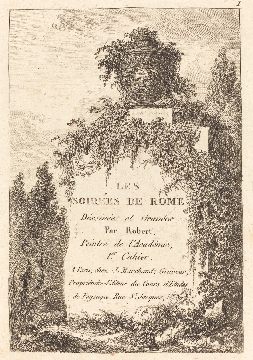 Titelseite von Hubert Robert