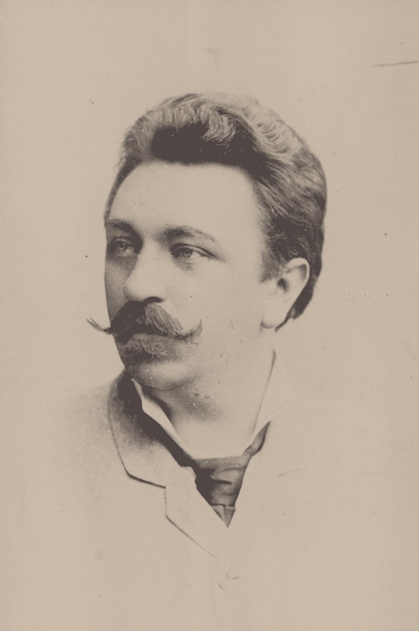 Porträt des Komponisten Eugen Hildach von Höffert