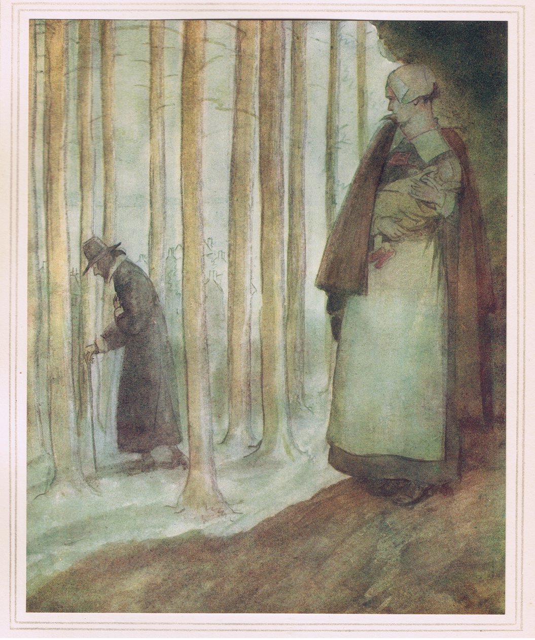 Dort wohnte, dort trat, die Füße eines von Hugh Thomson