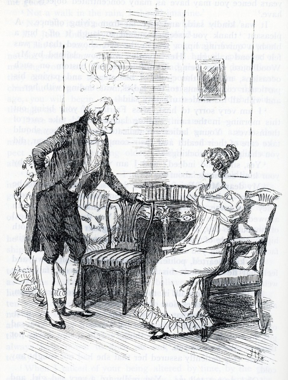 Jane Fairfax (Illustration) von Hugh Thomson