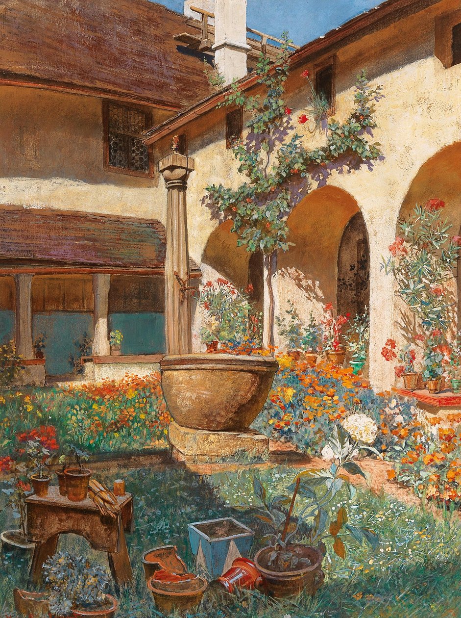 Garten in der Wachau von Hugo Charlemont
