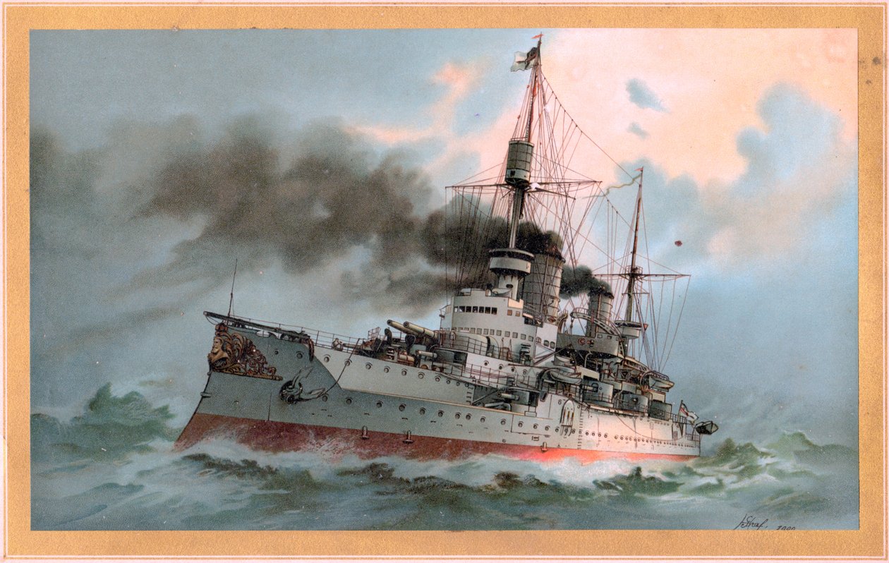 S.M. Linienschiff Kaiser Friedrich III von Hugo Graf