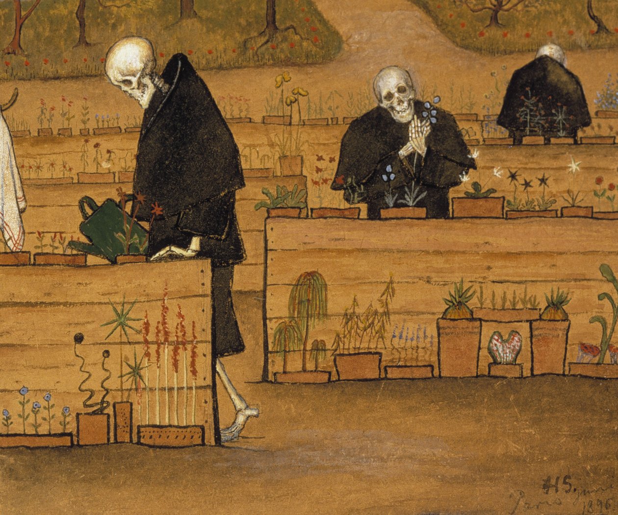 Der Garten des Todes von Hugo Simberg