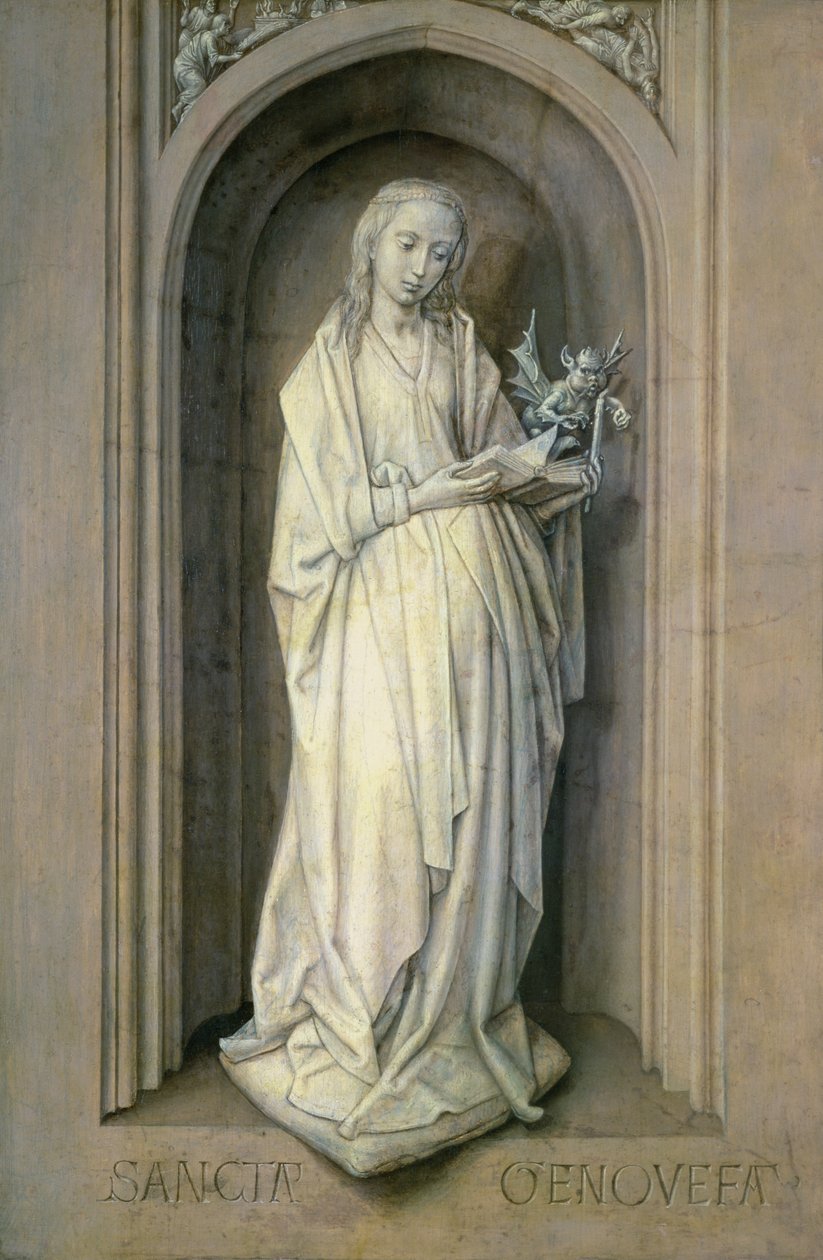 St. Genoveva, ca. 1479 von Hugo van der Goes