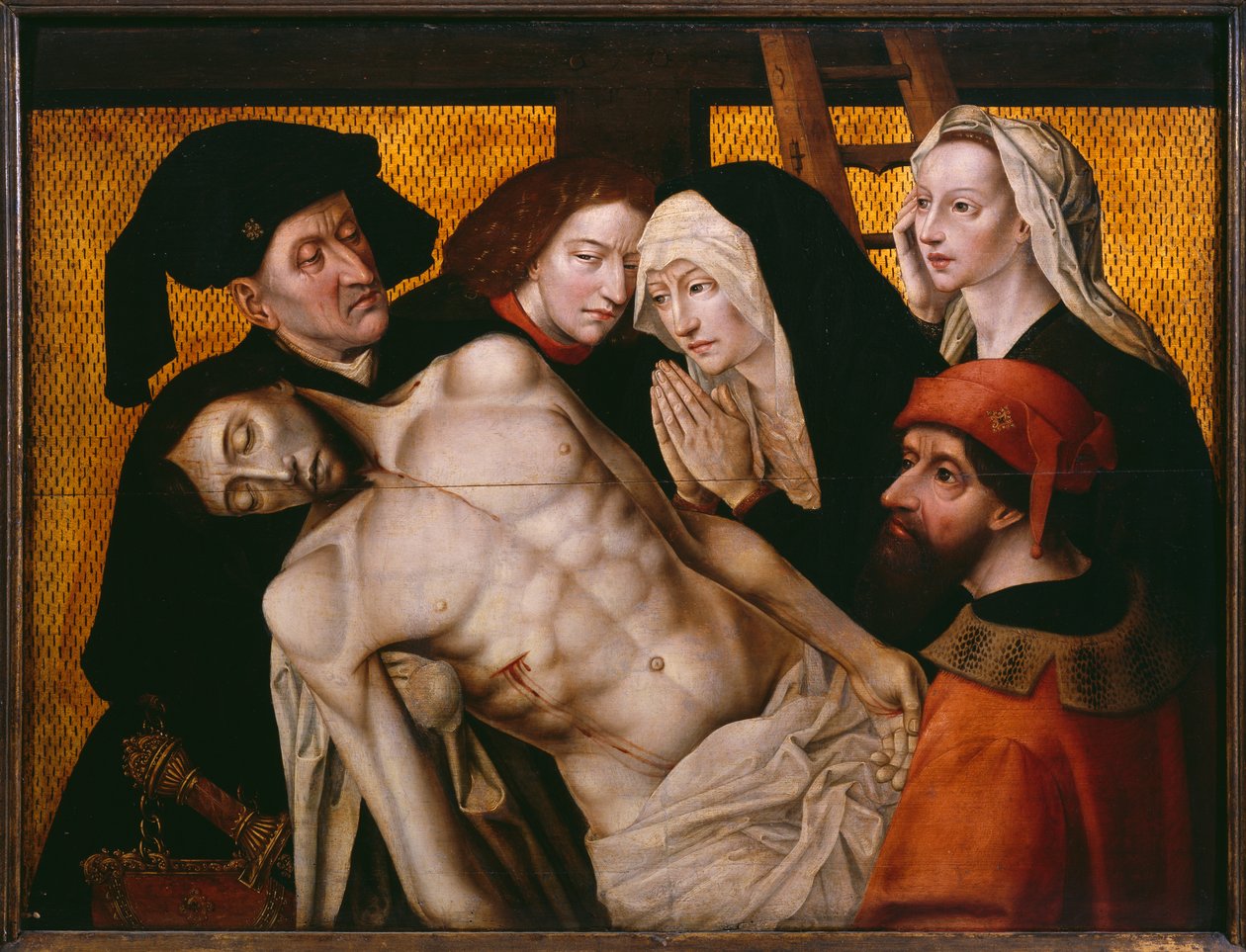 Die Kreuzabnahme, c.1525 von Hugo van der Goes