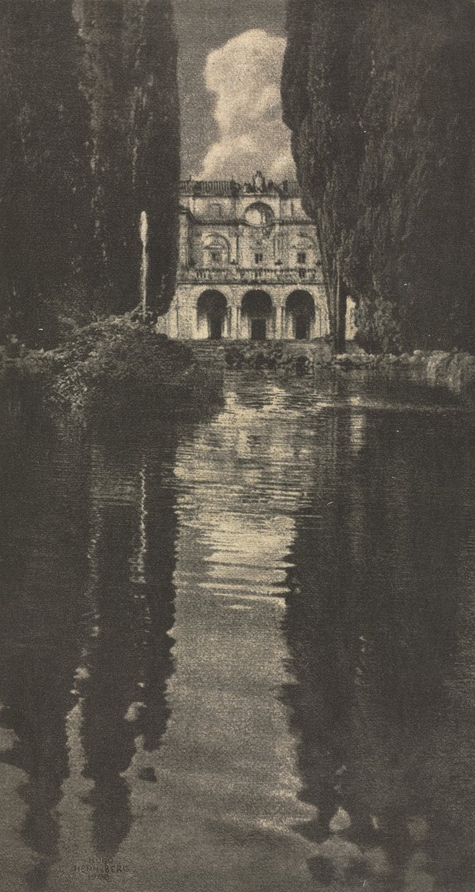 Camera Work: Villa Falconieri von Hugo Henneberg