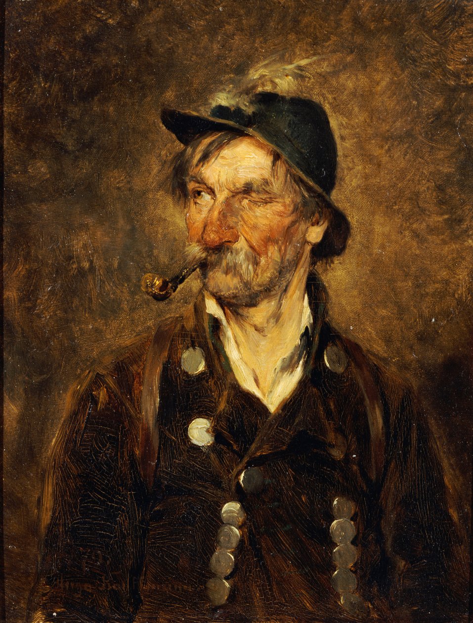 Der alte Jäger von Hugo Wilhelm Kauffman