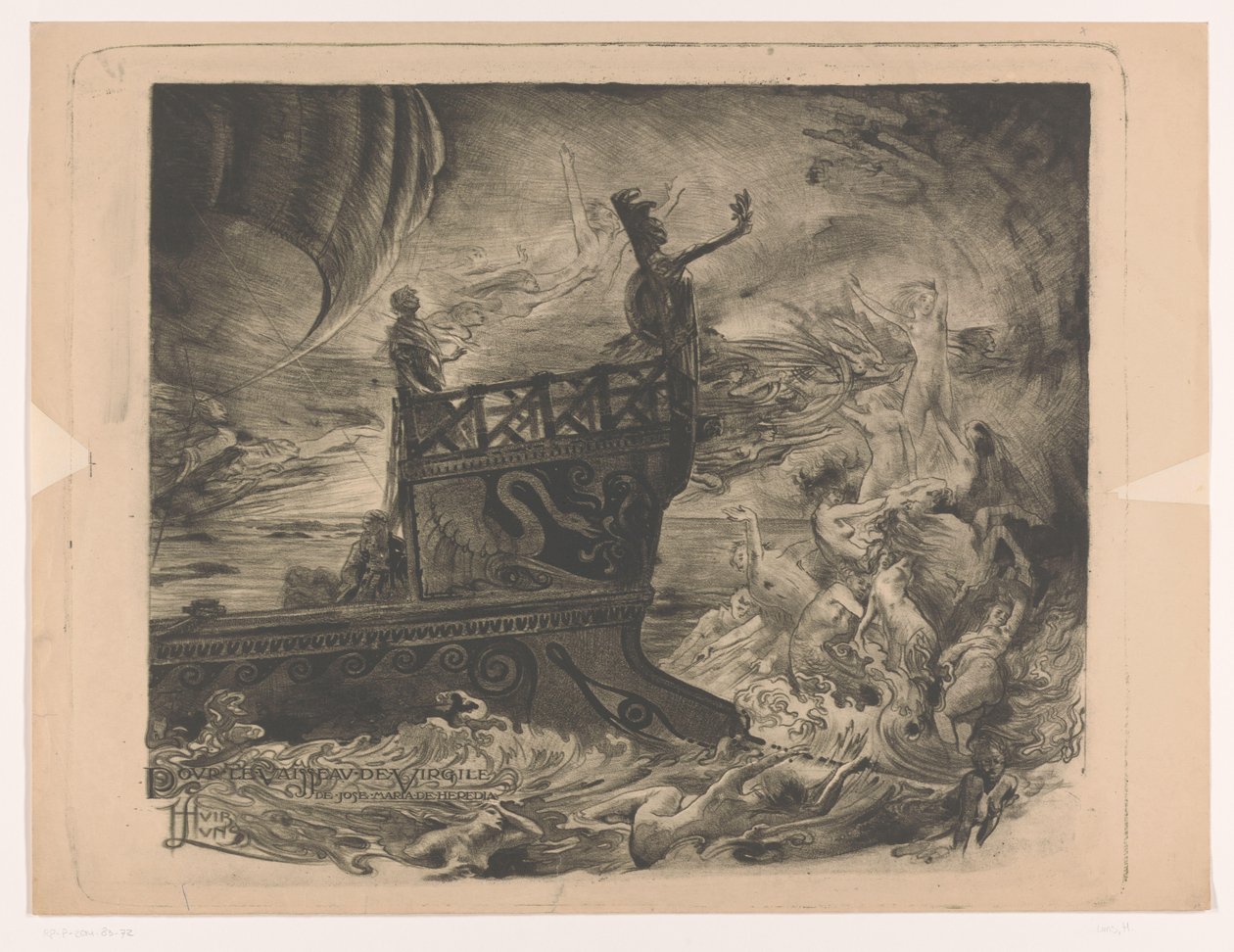 Für das Schiff von Vergil von Huib Luns