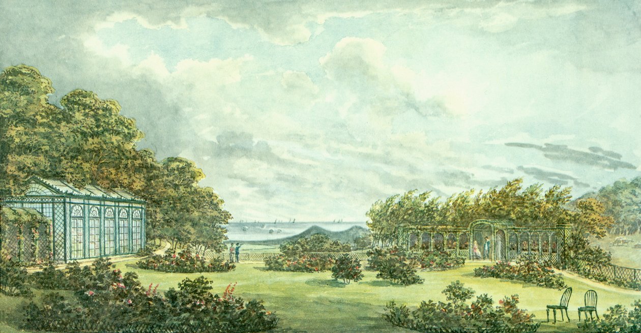 Rotes Buch für Sheringham Hall, ca. 1812 von Humphry Repton